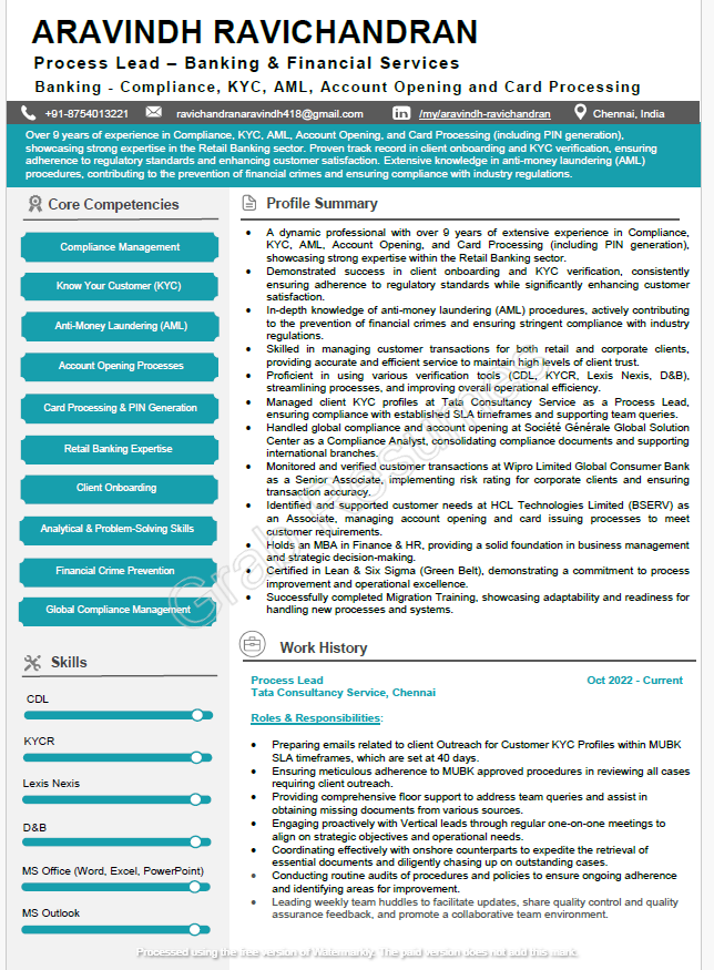 sample resumes Grab Resume